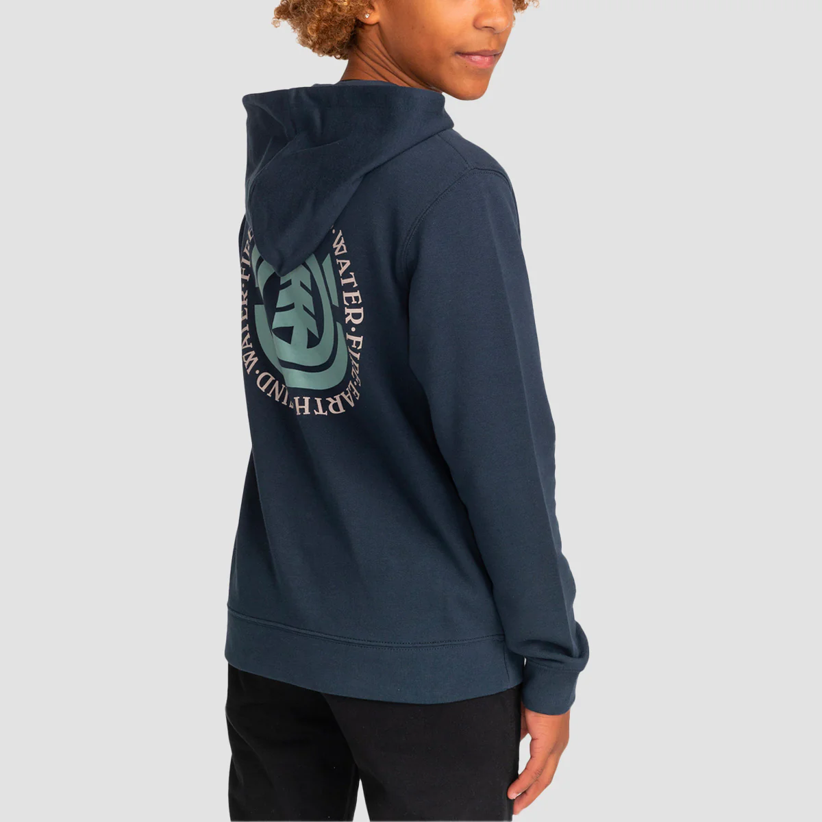 Element Seal Zip Hoodie Eclipse Navy - Kids - Image 2