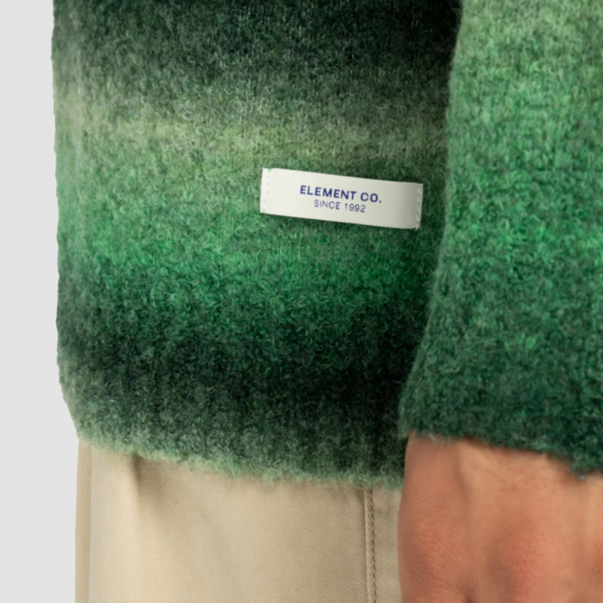 Element Shoreton Jumper Pine Green - Image 3