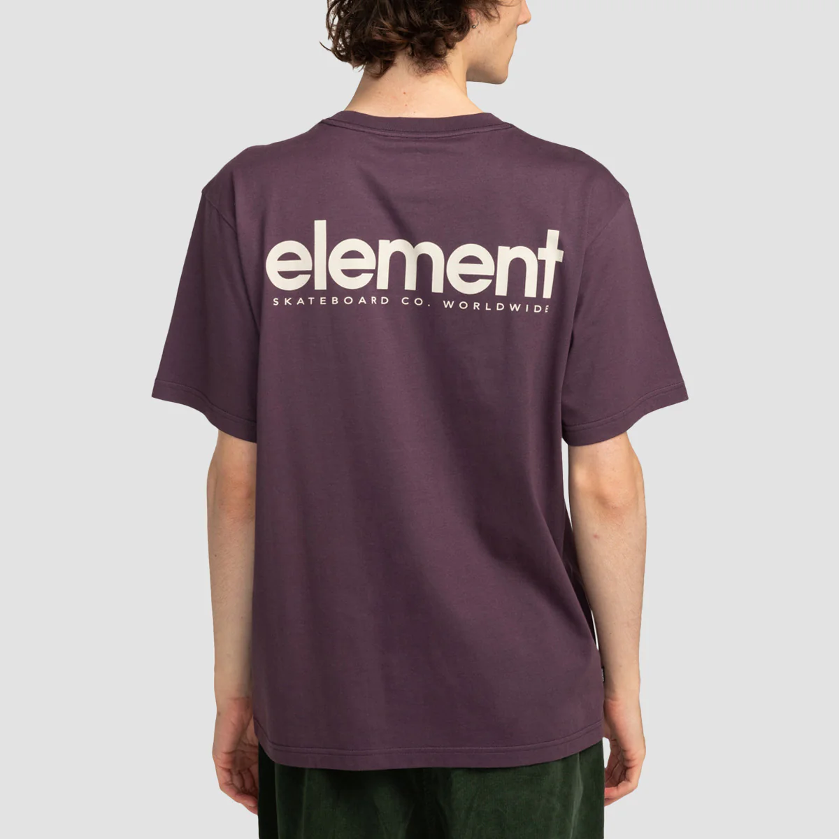 Element Simple Logo T-Shirt Plum Perfect - Image 2