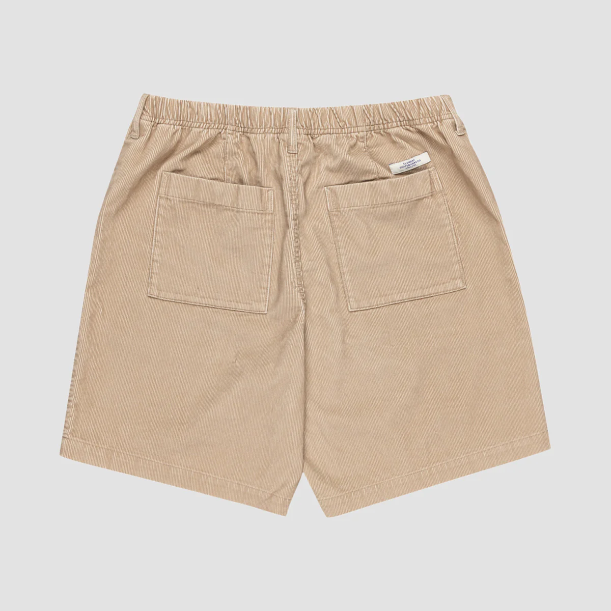 Element Solace 18.8" Cord Shorts Khaki - Image 2