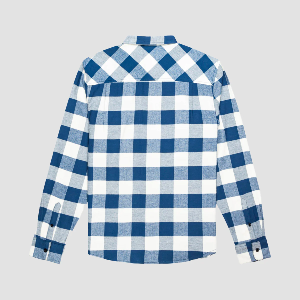 Element Tacoma Longsleeve Flannel Shirt Moonlit Ocean - Kids - Image 2