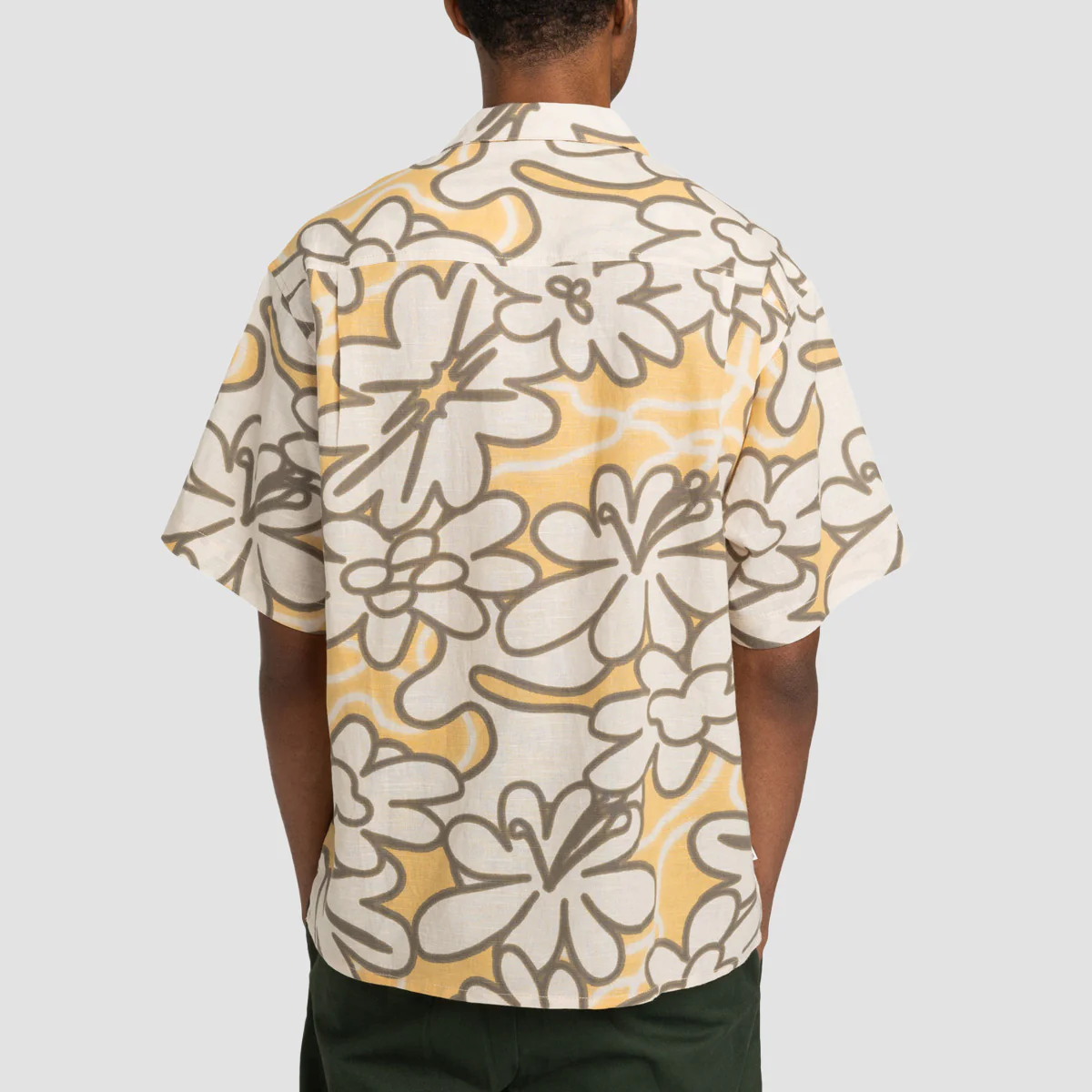 Element Thalweg Short Sleeve Shirt Pop Yellow - Image 2