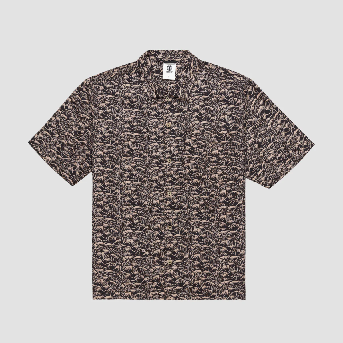 Element X Timber The Doers Short Sleeve Shirt Doers Off Black - Kids