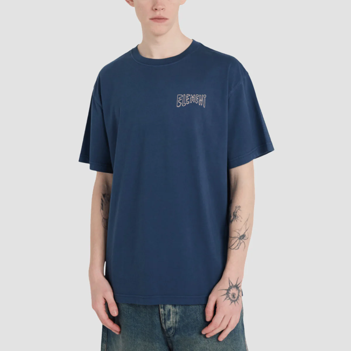 Element Topo T-Shirt Dark Denim - Image 2