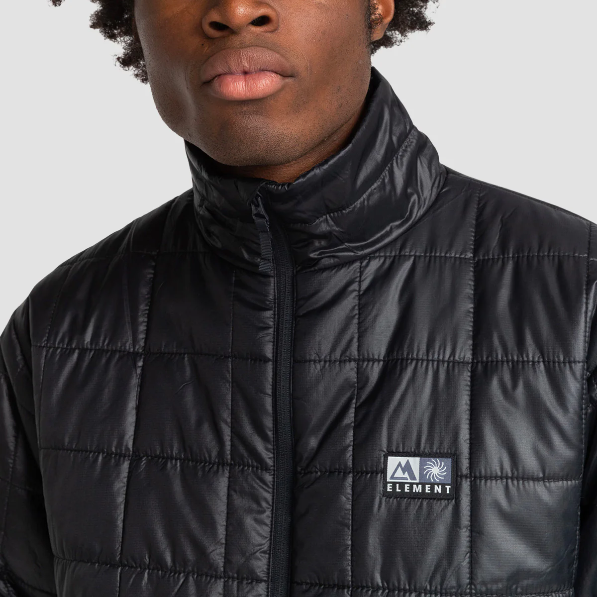 Element Wolfeboro Track Puff Ultralight Insulated Jacket Flint Black - Image 2