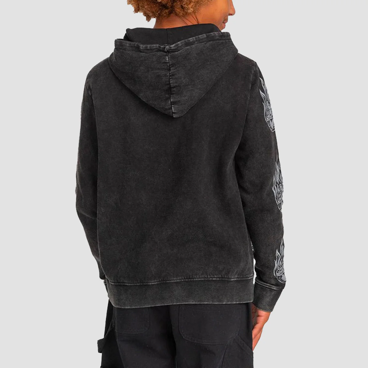 Element X Star Wars Deathstar Pullover Hoodie Washed Black - Kids - Image 4