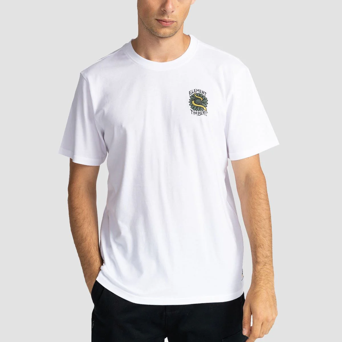 Element X Timber Covered T-Shirt Optic White