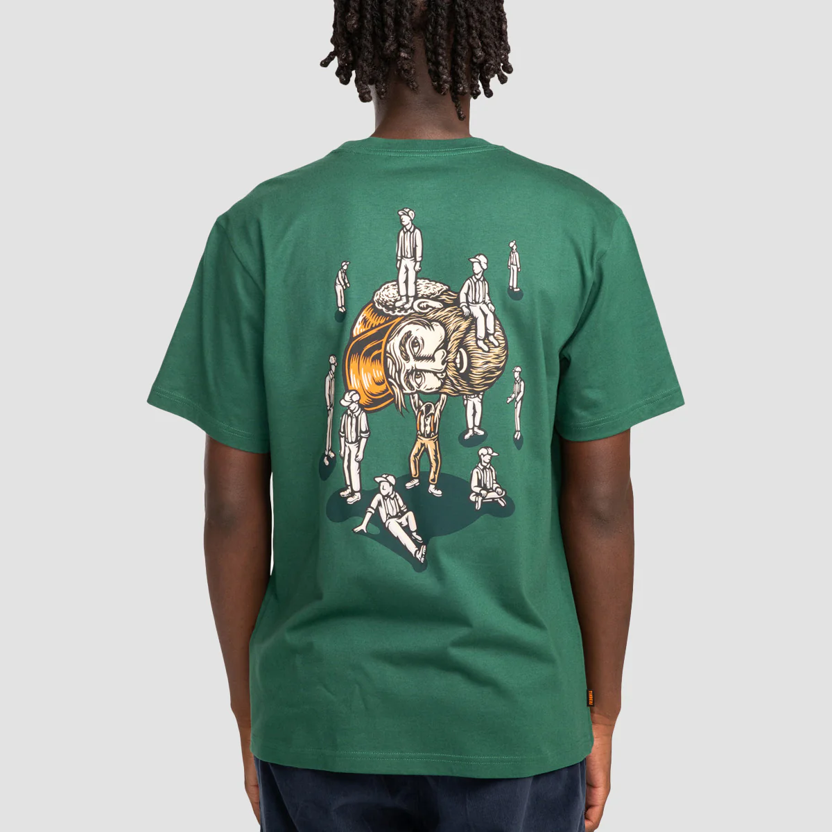 Element X Timber Leader Of The Lost T-Shirt Trekking Green - Image 2
