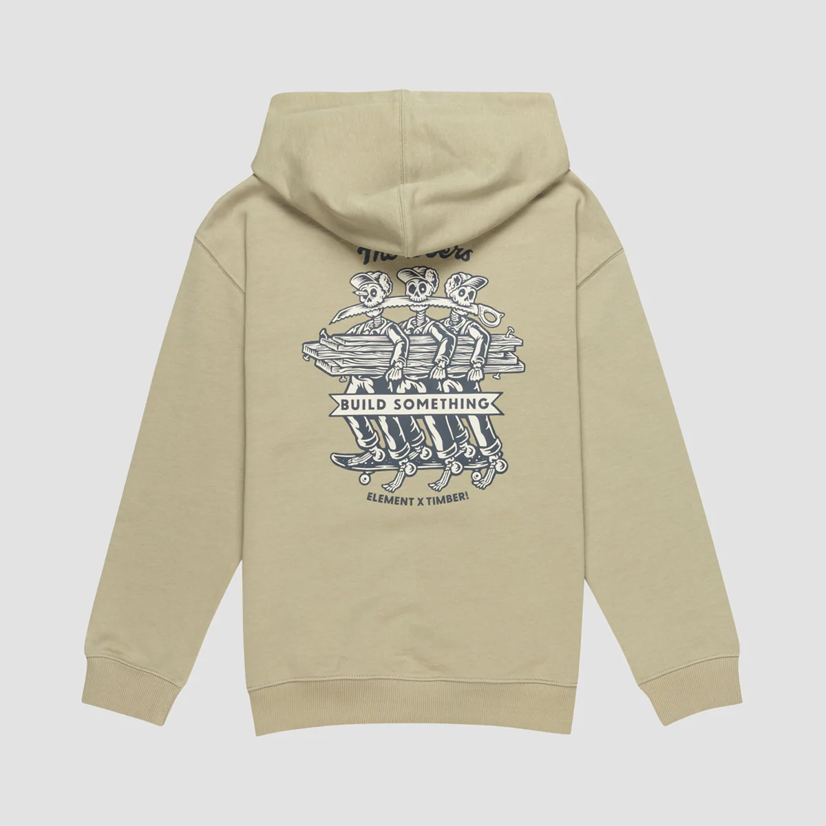Element X Timber Skeleton Gang Pullover Hoodie Tea - Kids