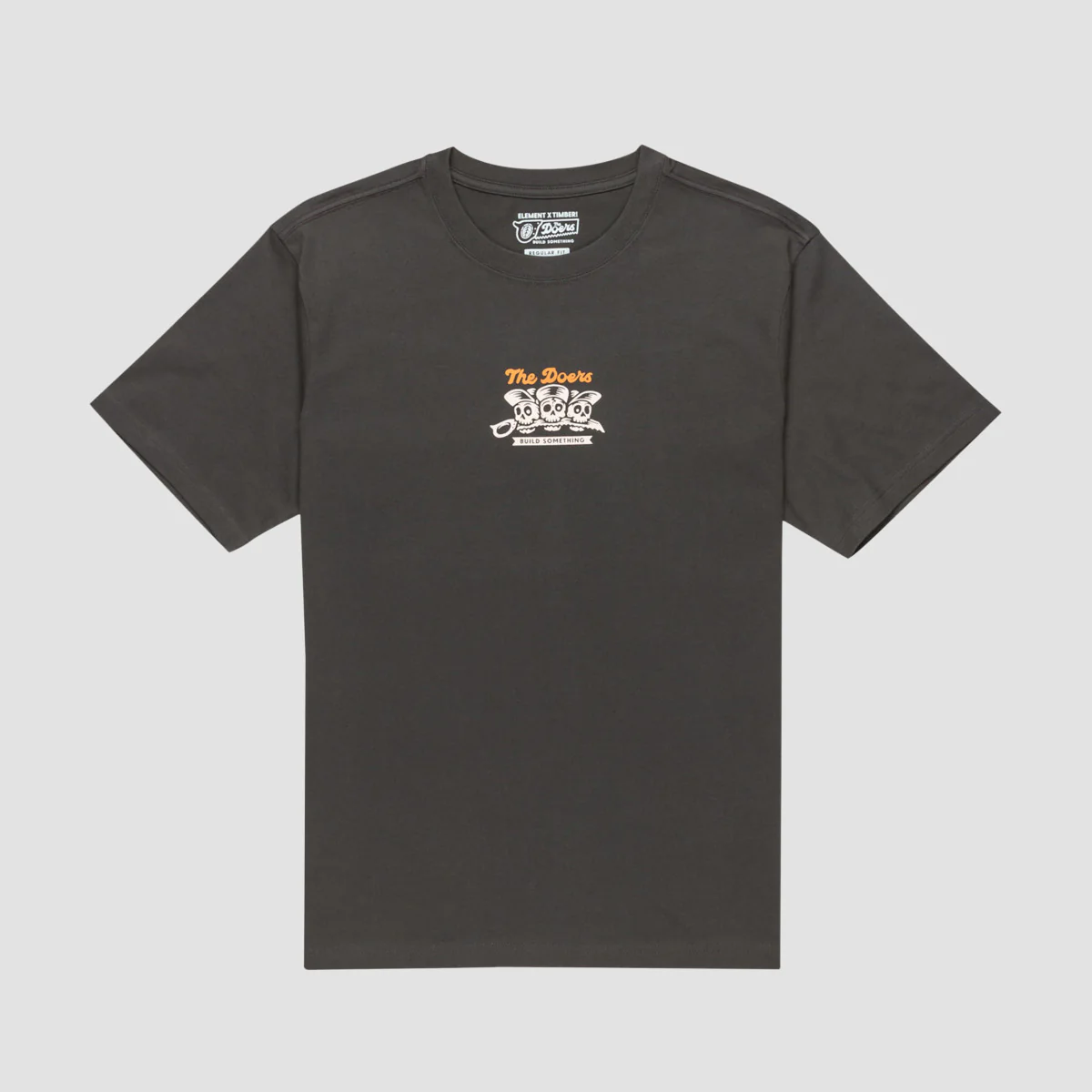 Element X Timber Skeleton T-Shirt Off Black - Image 2