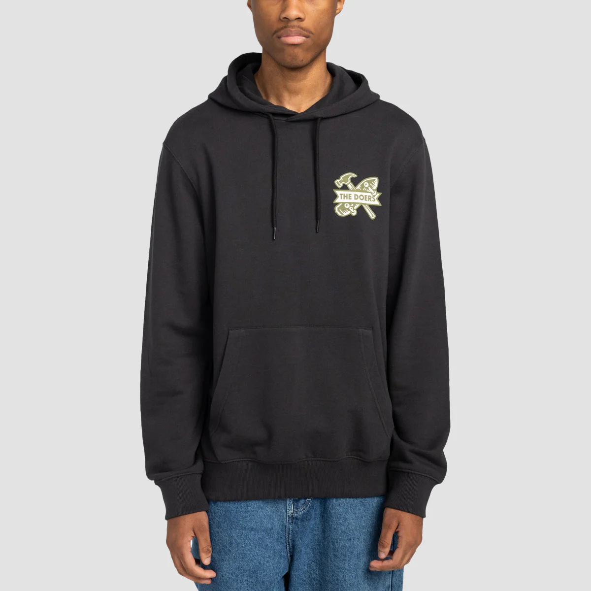 Element X Timber Supply Pullover Hoodie Off Black - Image 2