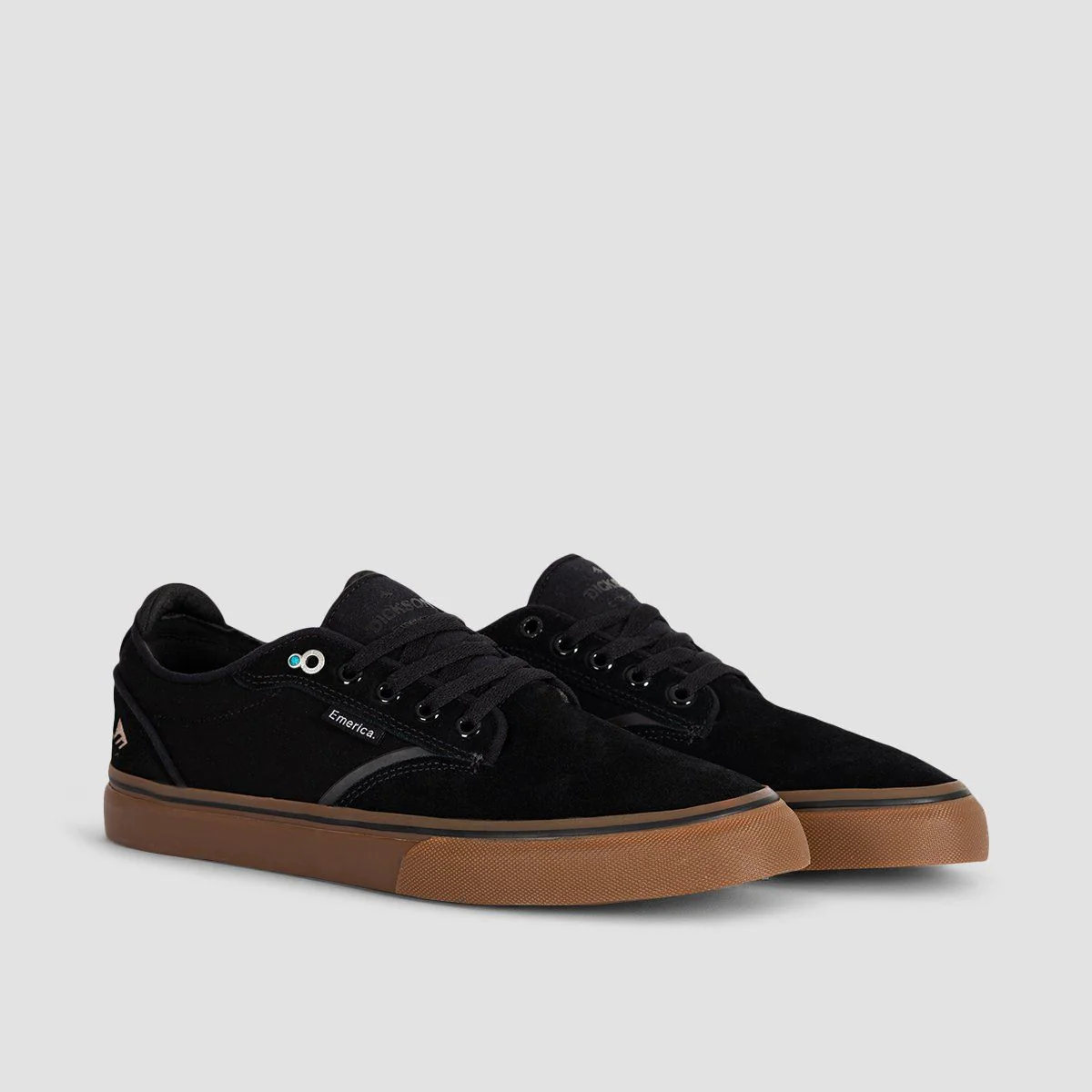 Emerica Dickson Shoes - Black/Gum - Image 2