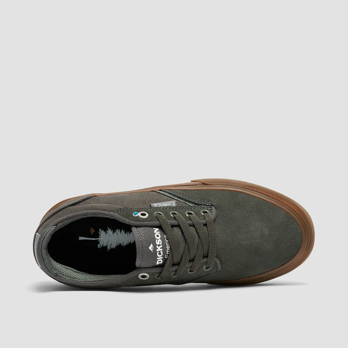 Emerica Dickson Shoes Grey/Gum - Image 4