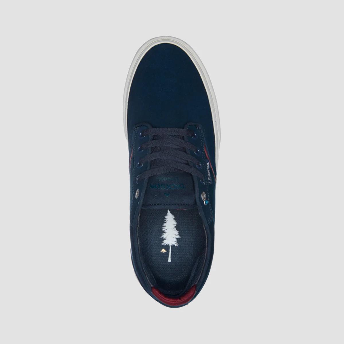 Emerica Dickson Shoes - Navy/Red - Image 2