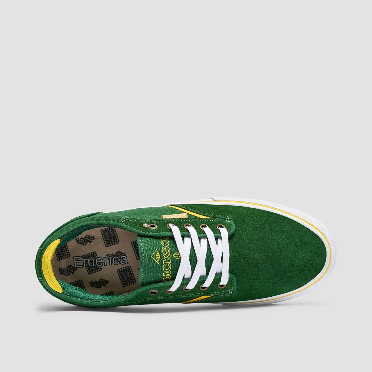 Emerica Dickson X Shake Junt Shoes Green - Image 4