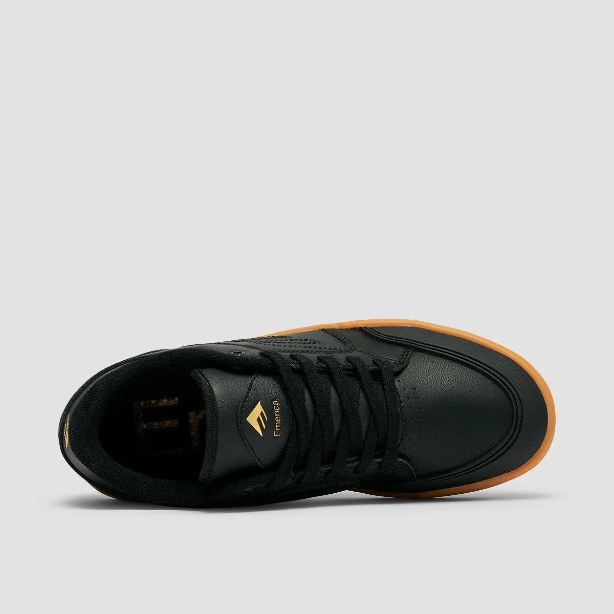 Emerica Heritic Shoes - Black/Gum - Image 4