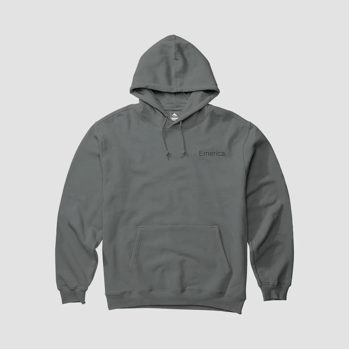 Emerica Lockup Pullover Hoodie Charcoal