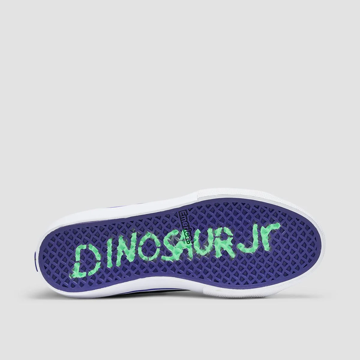 Emerica Omen X Dinosaur Jr. High Top Shoes Black/Purple - Image 5