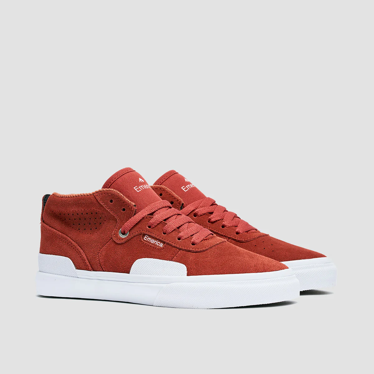 Emerica Pillar Mid Top Shoes Brick - Kids - Image 3