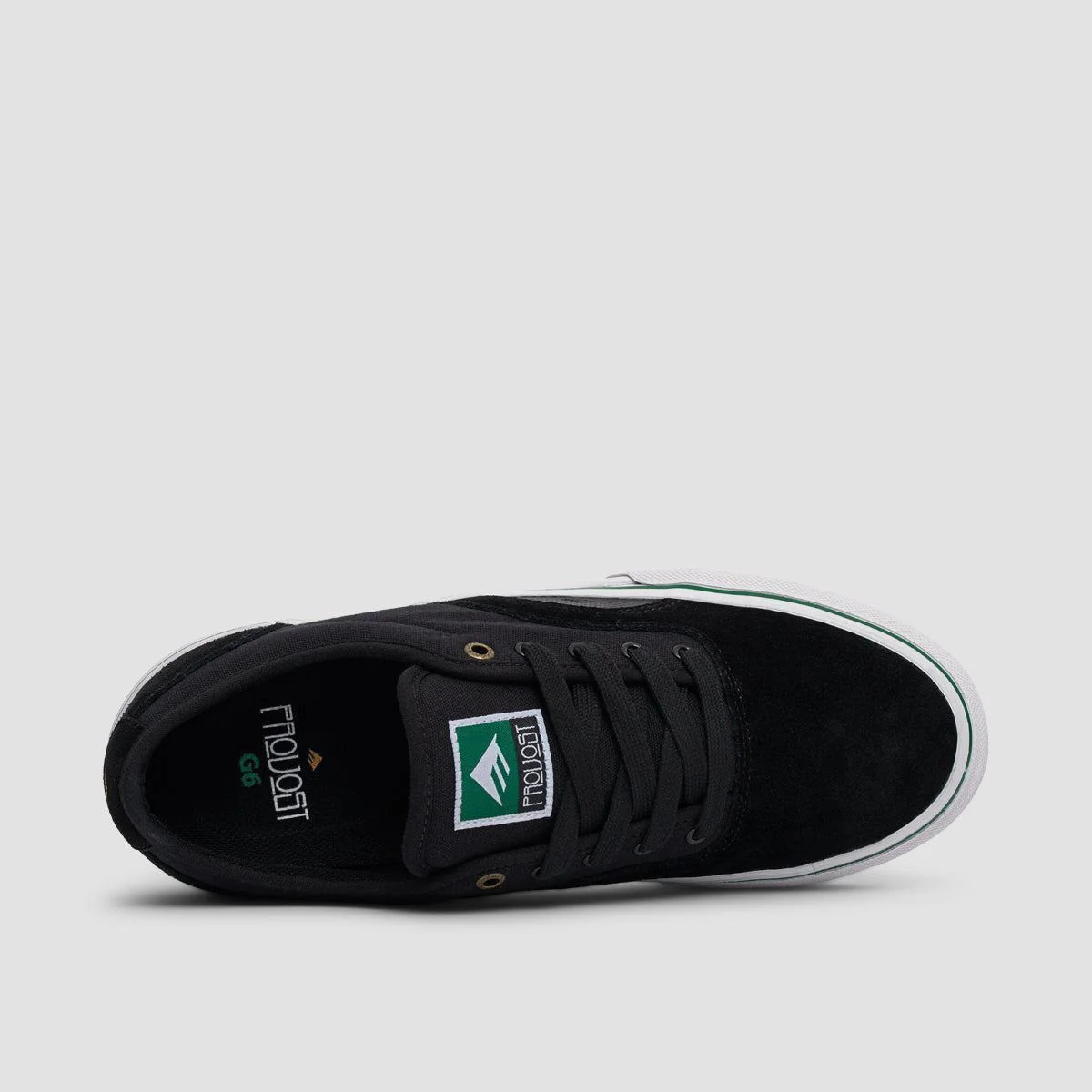 Emerica Provost G6 Shoes - Black/White/Gold - Image 4