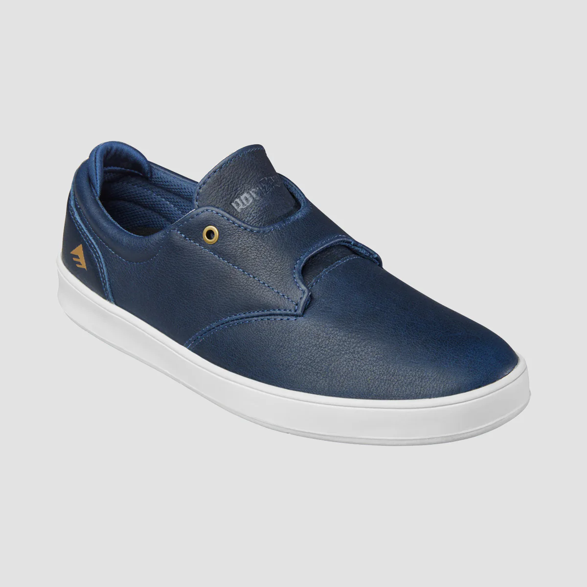 Emerica Romero Skater Slip On Shoes - Navy - Image 2