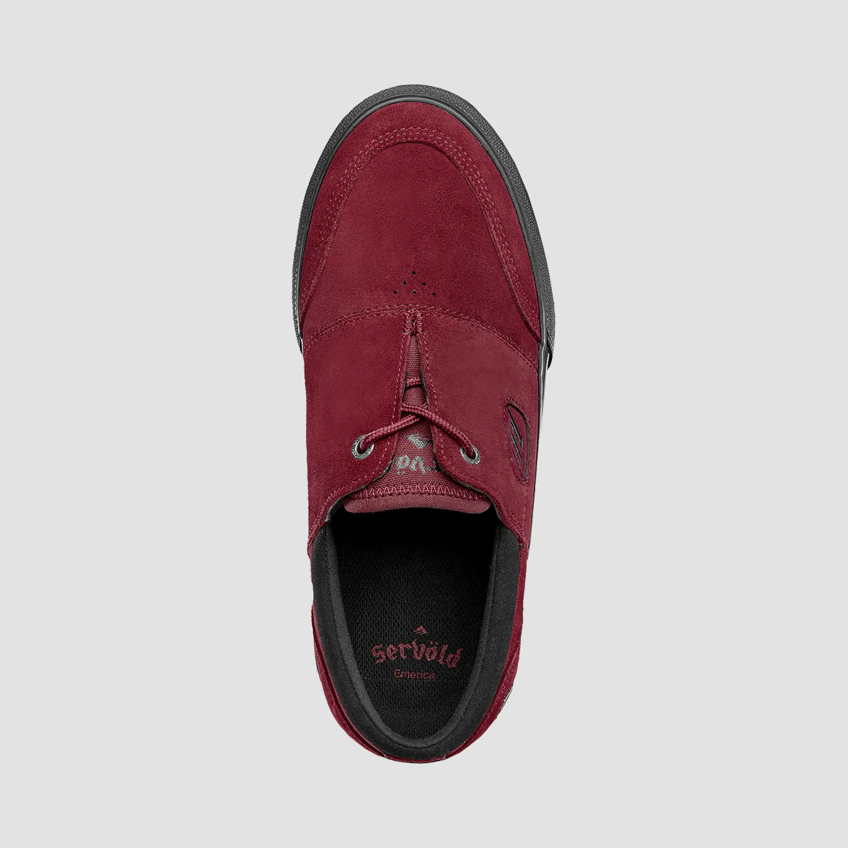 Emerica Servold Slip On Shoes - Oxblood - Image 3