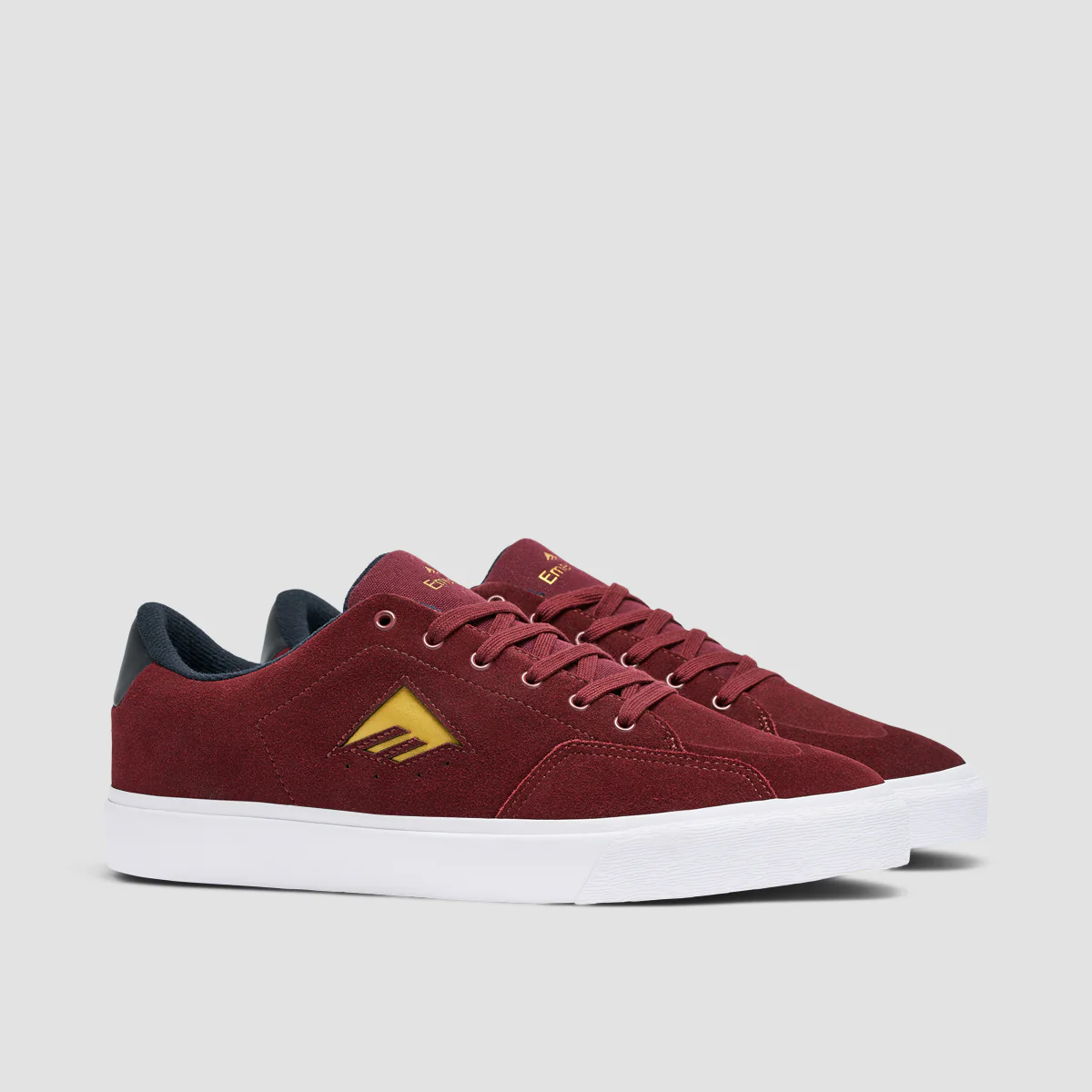 Emerica Temple Shoes Burgundy - Image 2