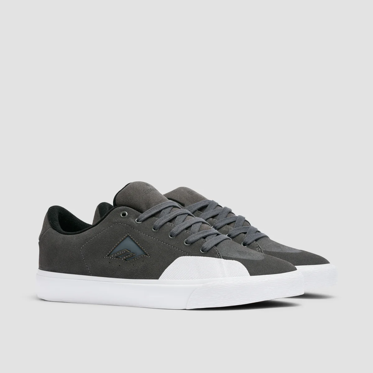 Emerica Temple Shoes Dark Grey/White - Image 2
