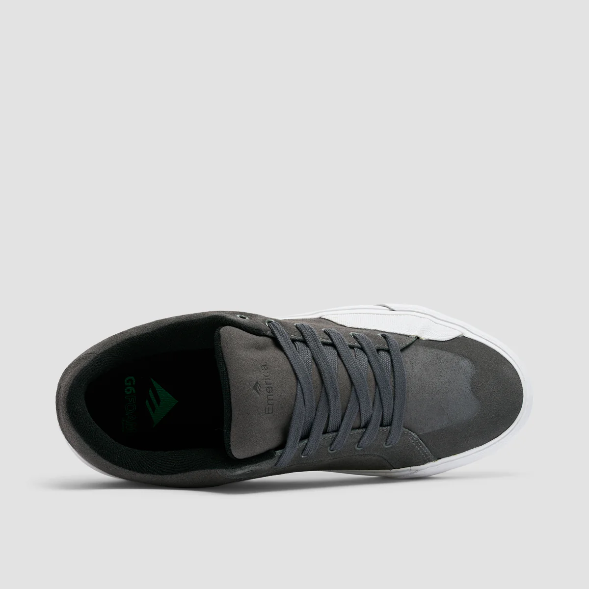 Emerica Temple Shoes Dark Grey/White - Image 4
