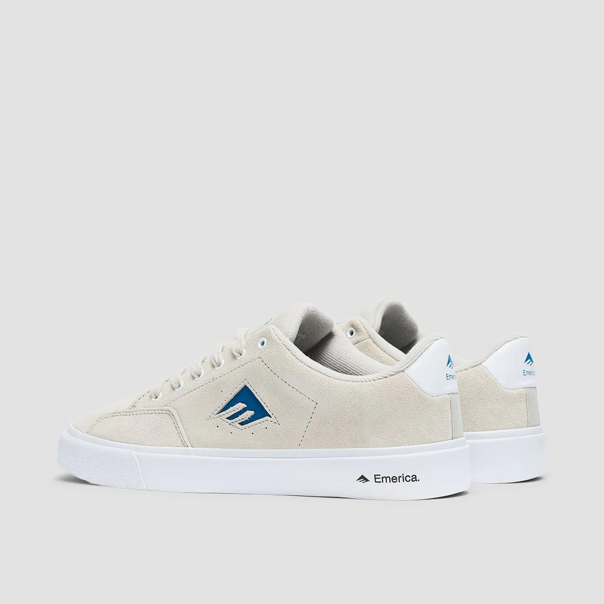Emerica Temple Shoes White/Blue - Image 3