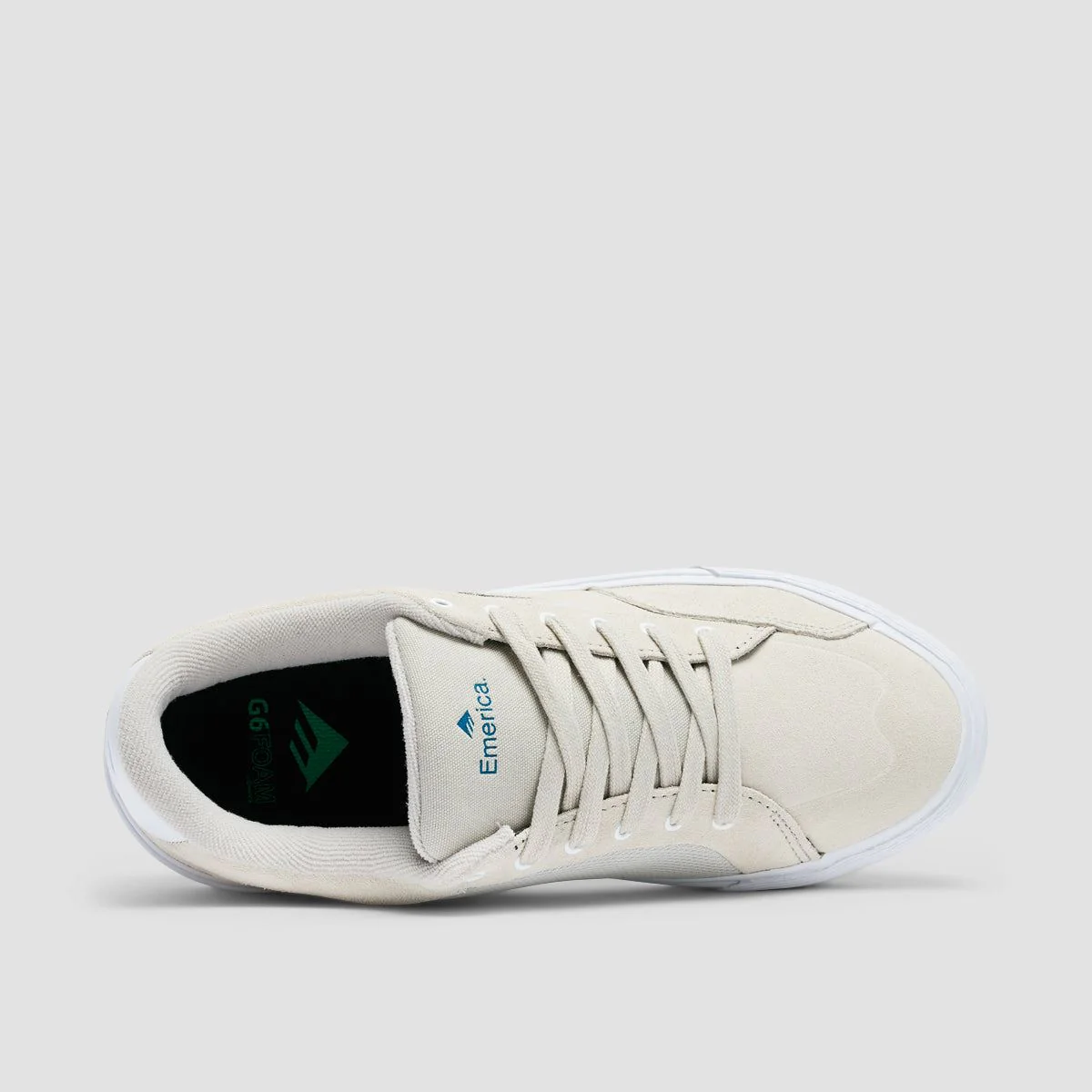 Emerica Temple Shoes White/Blue - Image 4