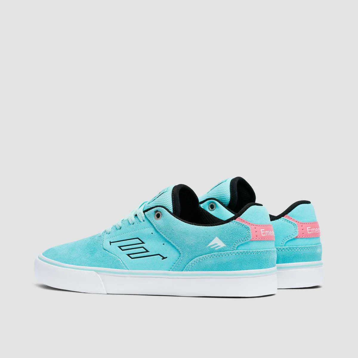 Emerica The Low Vulc Shoes Aquamarine - Image 3