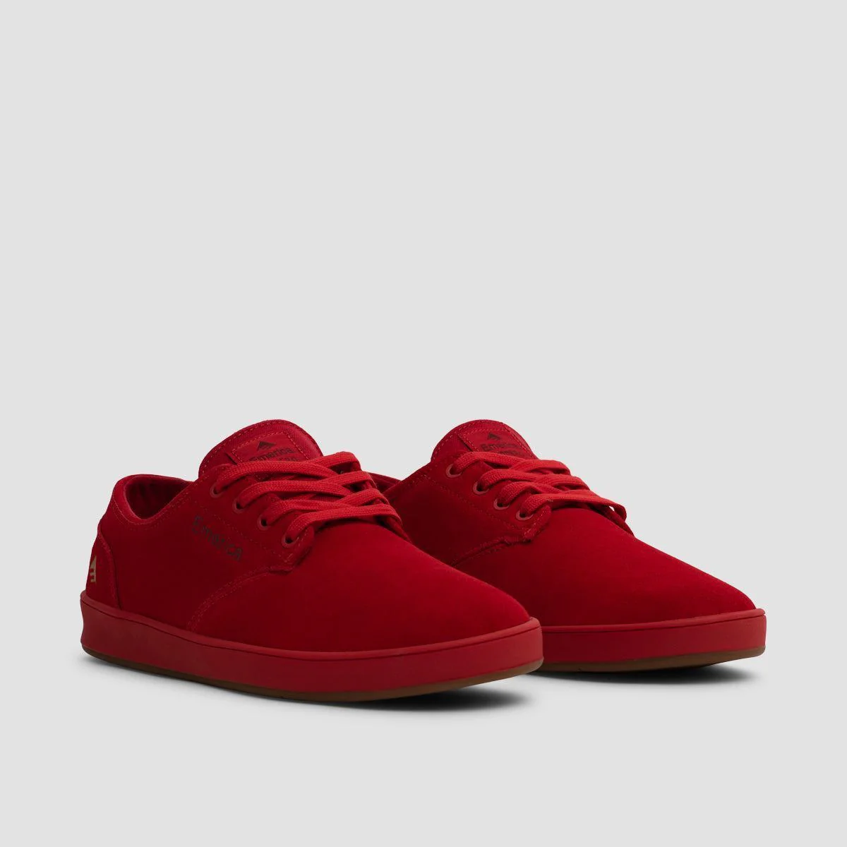 Emerica The Romero Laced Shoes - Red/Gold - Image 2