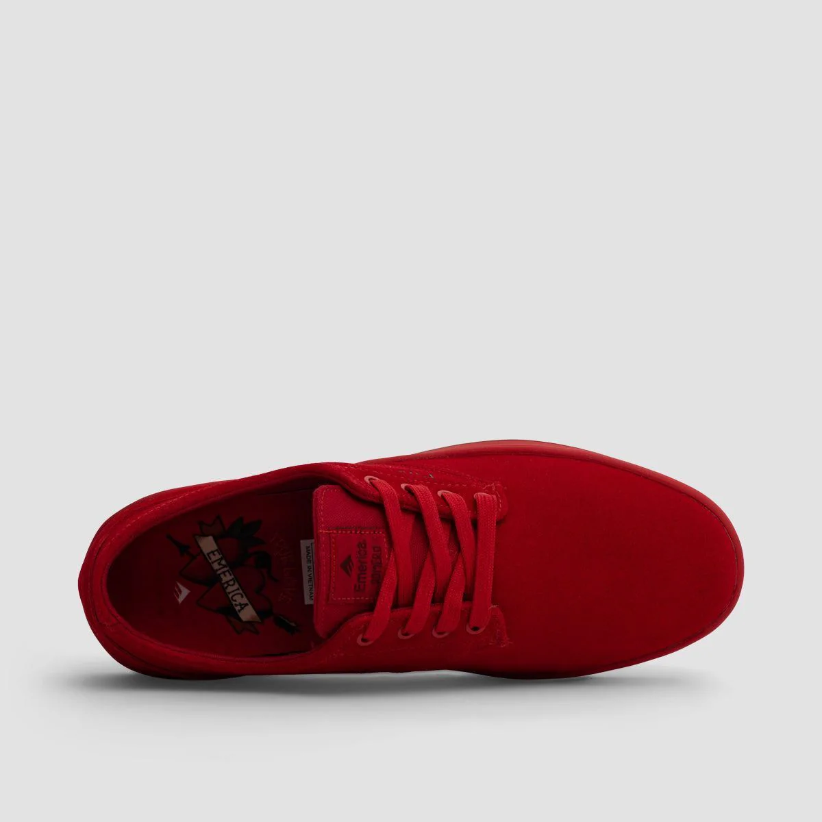 Emerica The Romero Laced Shoes - Red/Gold - Image 4