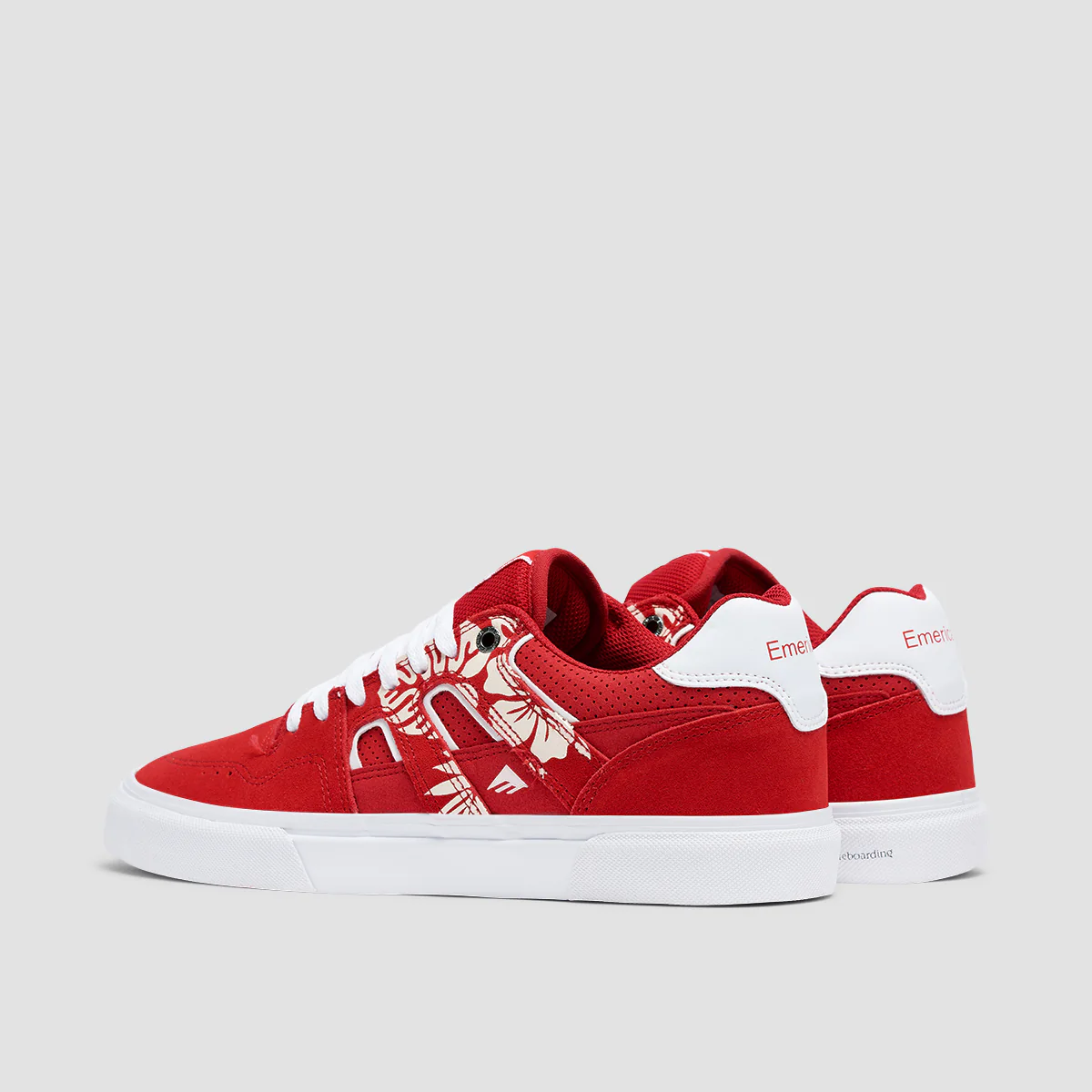 Emerica Tilt G6 Vulc Shoes Red/White - Image 3