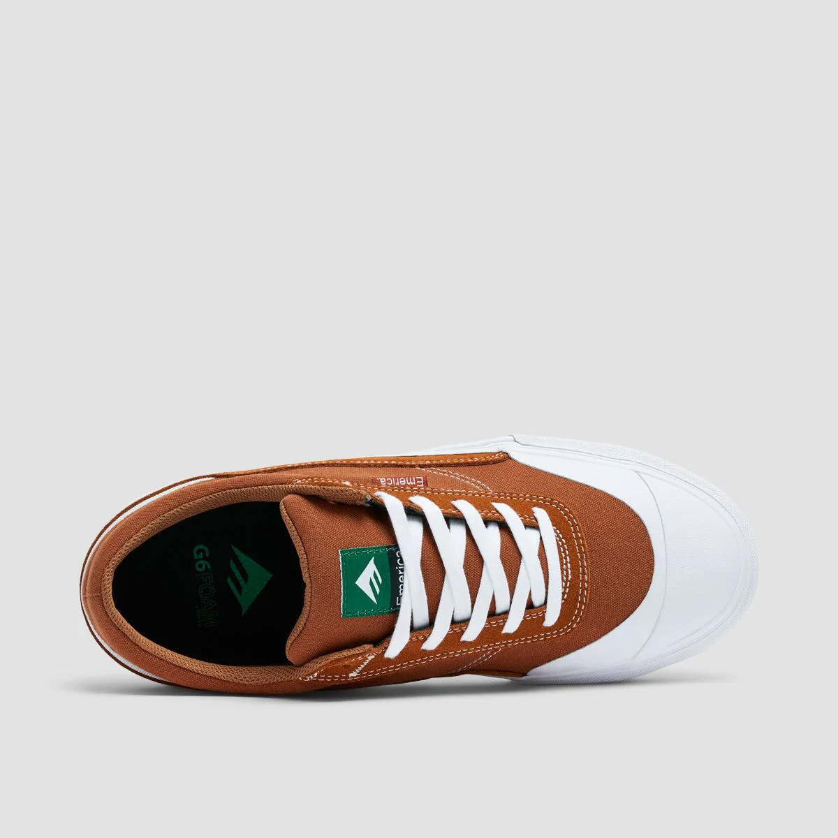 Emerica Vulcano Shoes Rust - Image 4