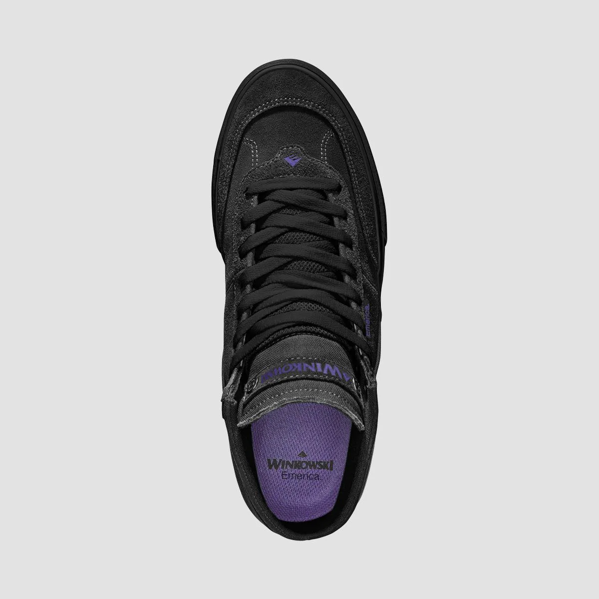 Emerica Winkowski High Top Shoes - Black/Black - Image 2