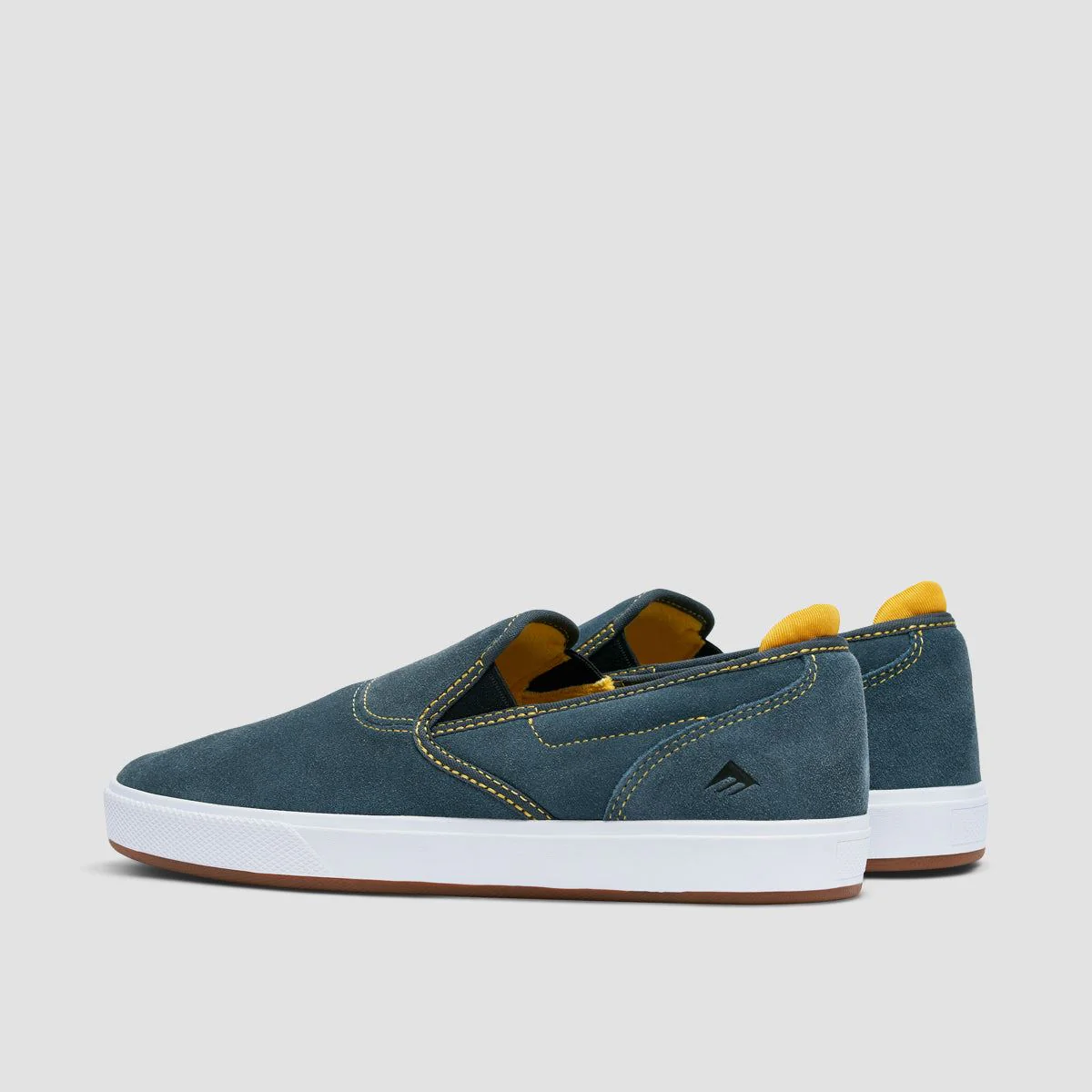 Emerica Wino G6 Cup Slip On Shoes Grey - Image 3