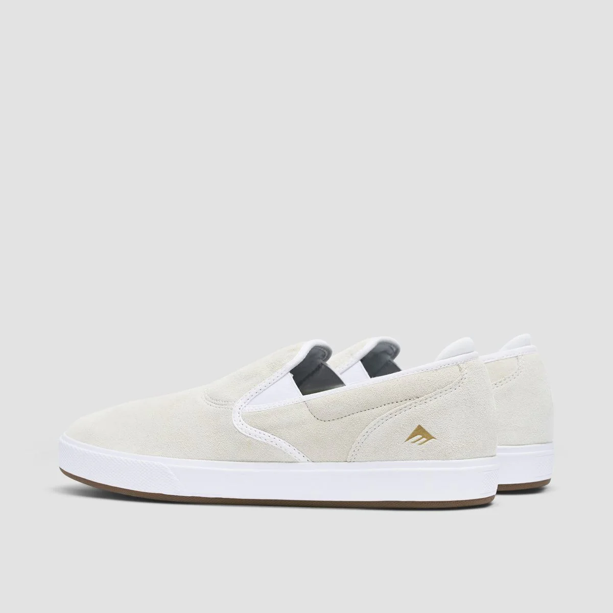 Emerica Wino G6 Cup Slip On Shoes White - Image 3