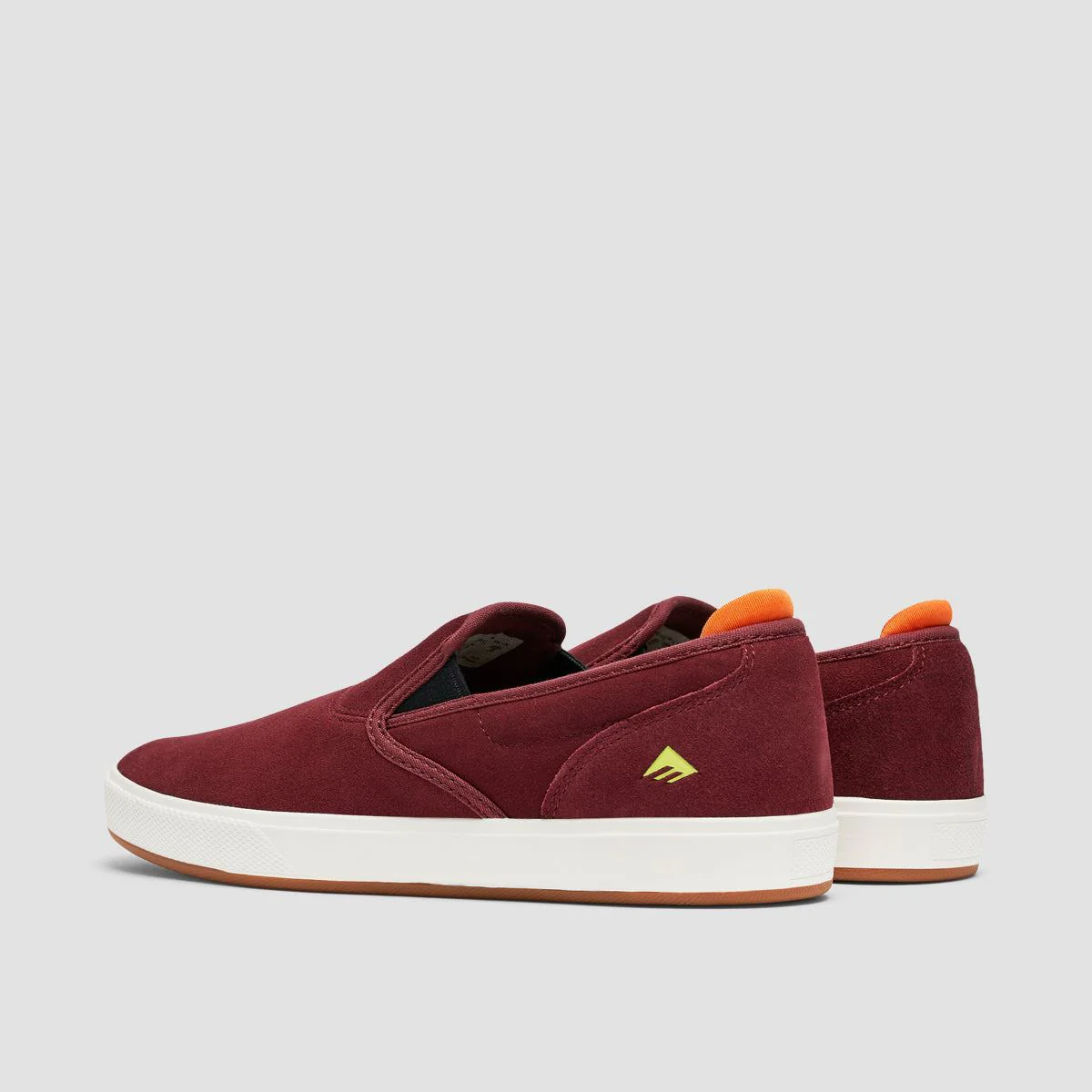 Emerica Wino G6 X Oj Cup Slip On Shoes Burgundy - Image 3