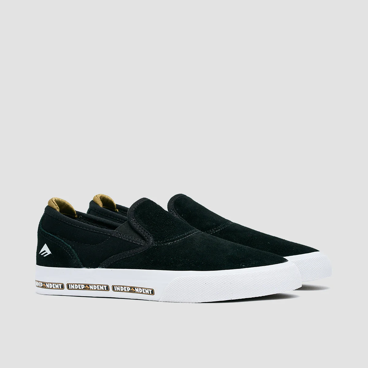 Emerica Wino X Indy Slip On Shoes Black - Kids - Image 2