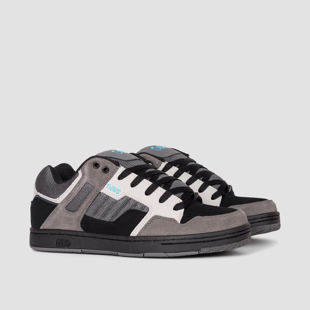 DVS Enduro 125 Shoes - Black/Charcoal/Turquoise/Suede - Image 2