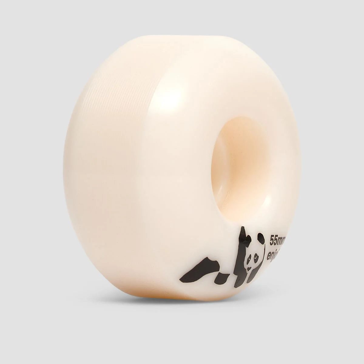 Enjoi Panda Skateboard Wheels White 55mm - Image 2