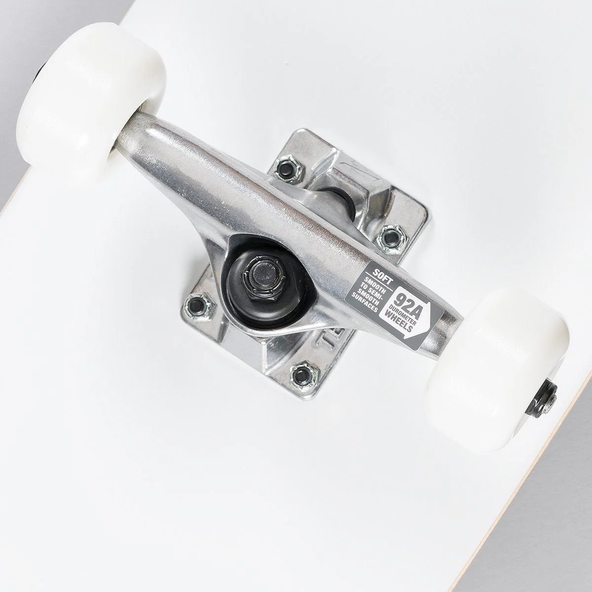 Enjoi Whitey Panda FP Skateboard White - 7.75" - Image 4