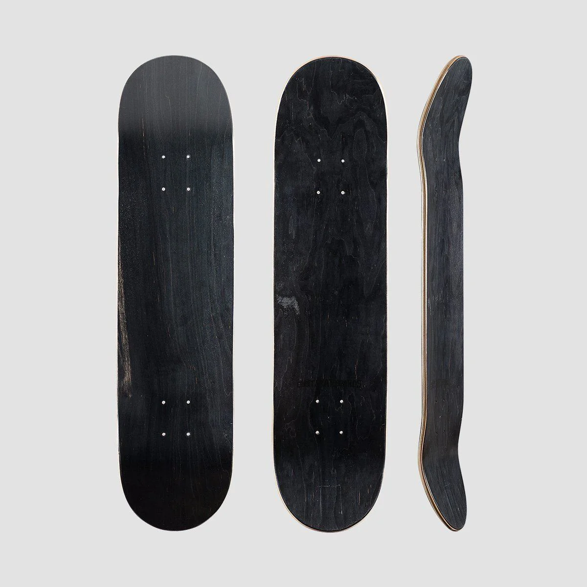 Enuff Classic Skateboard Deck Black - 7.75" - Image 2