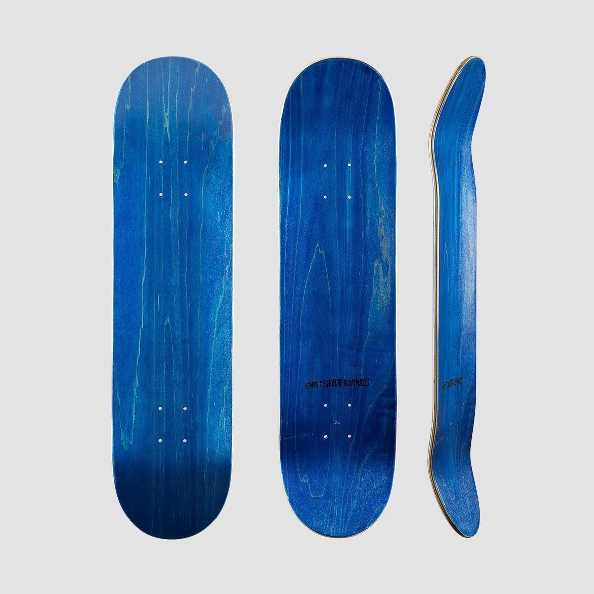 Enuff Classic Skateboard Deck Blue - 8" - Image 2