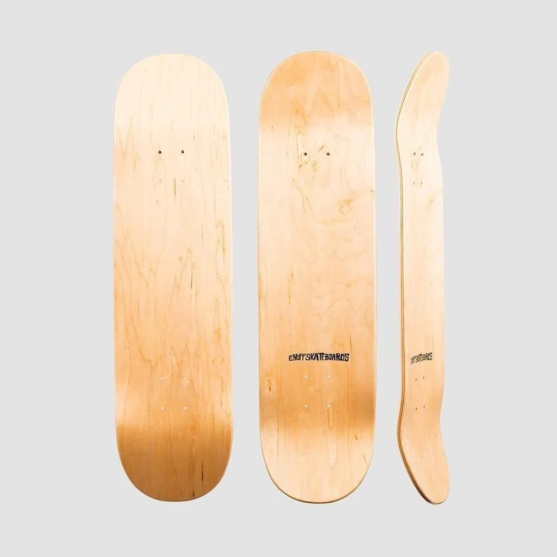 Enuff Classic Skateboard Deck Natural - 7.5" - Image 2
