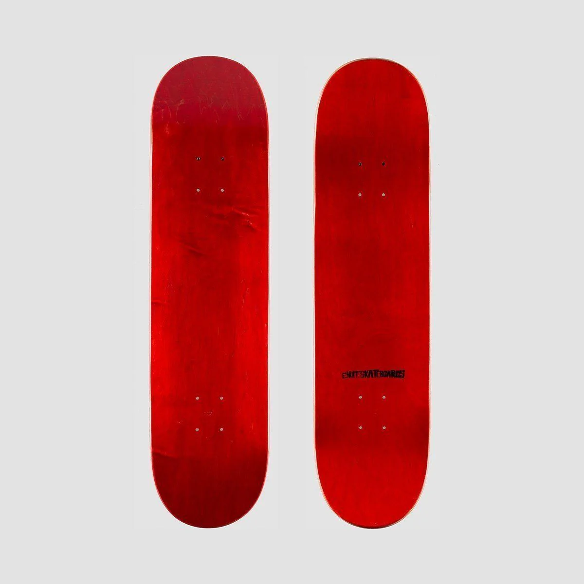 Enuff Classic Skateboard Deck Red - 8.25" - Image 2