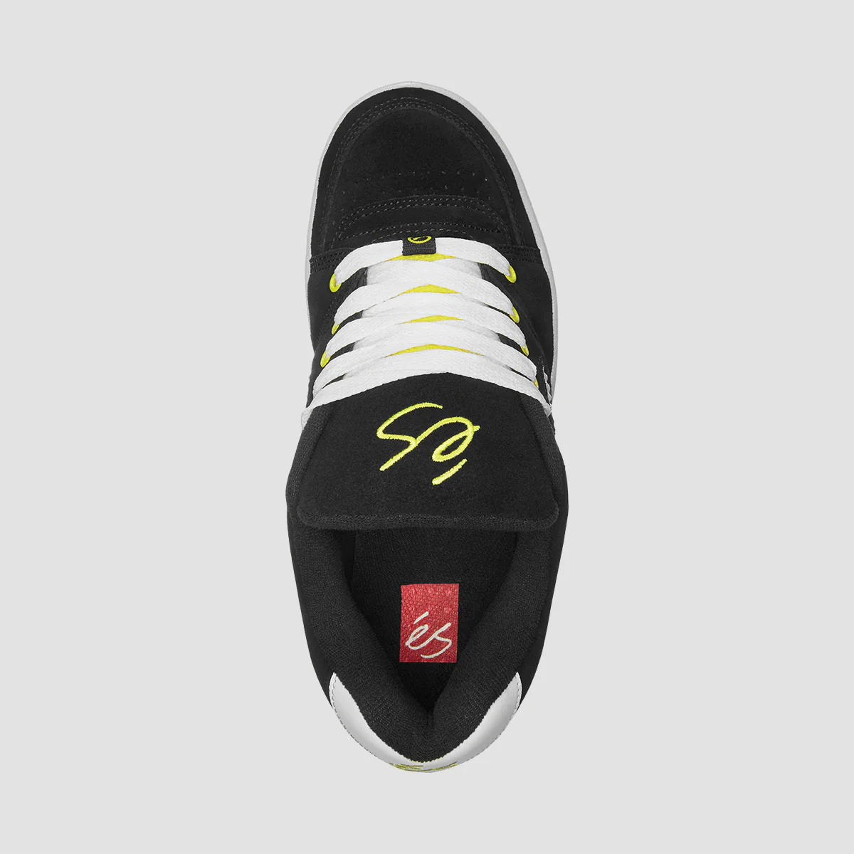 eS Accel OG X Chomp On Kicks Shoes - Black/White/Yellow - Image 3