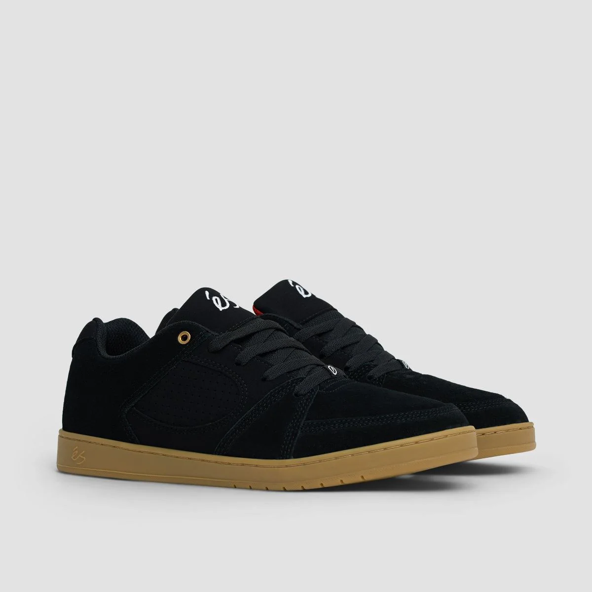 eS Accel Slim Shoes - Black/Gum - Image 2